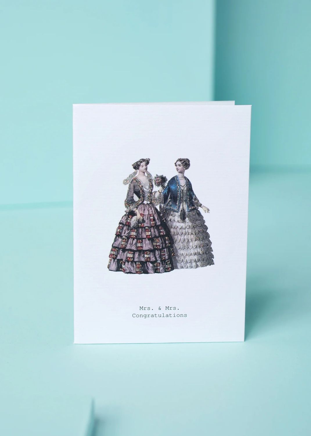 Mrs. Congratulations Greeting Card