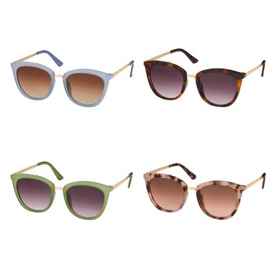 Blue Gem 1227 Jade Cat Eye Sunglasses