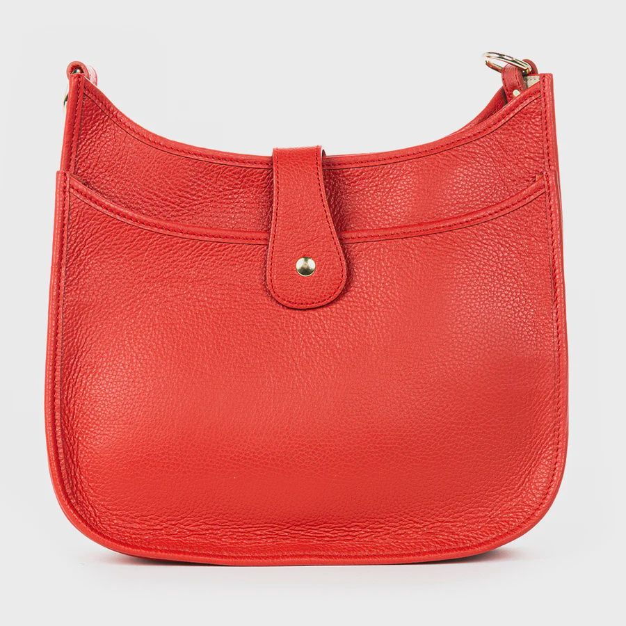 Italian Leather Messenger Bag