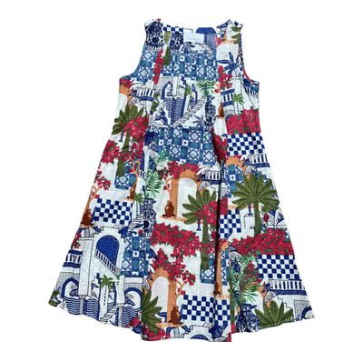 Sleeveless Cotton Dress