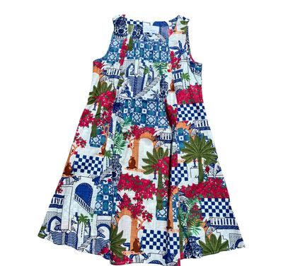 Sleeveless Cotton Dress