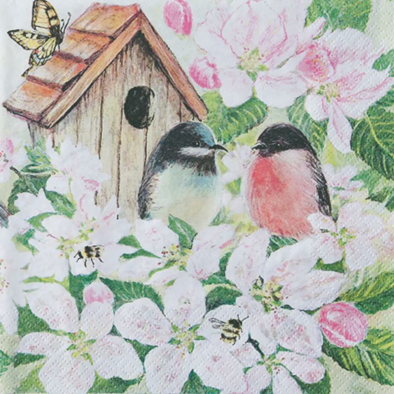 Two Birds Morning Meeting Lunch Napkins