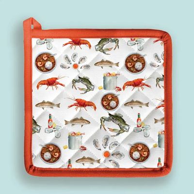 Cajun Cuisine Pot Holder