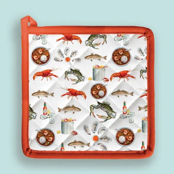 Cajun Cuisine Pot Holder