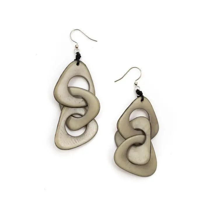 Vero Earrings, Color: Charcoal
