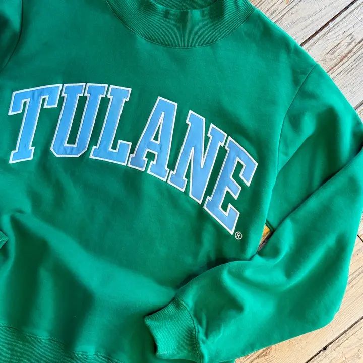 Tulane Varsity Mockneck Sweatshirt