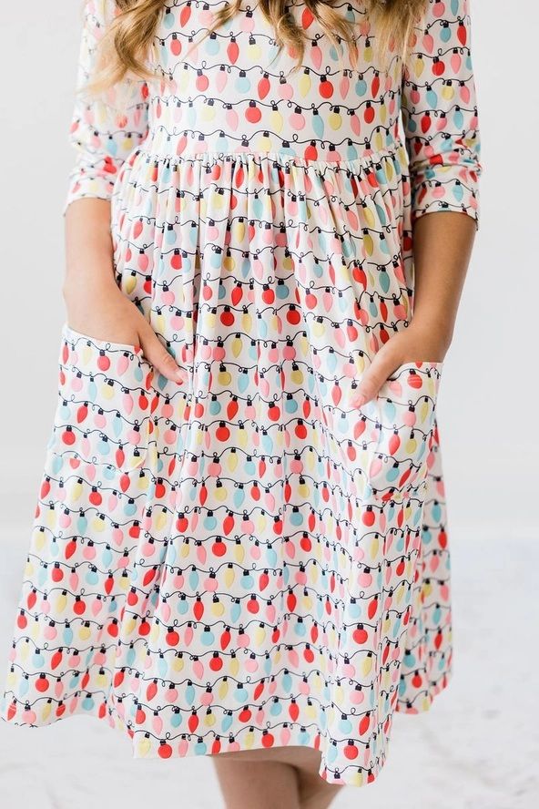 Merry &amp; Bright  Pocket Twirl Dress, Size: 2T
