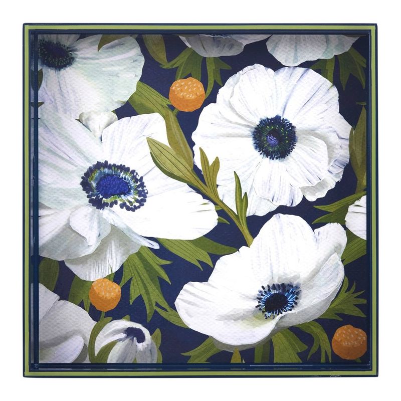 Square Lacquer Serving Tray