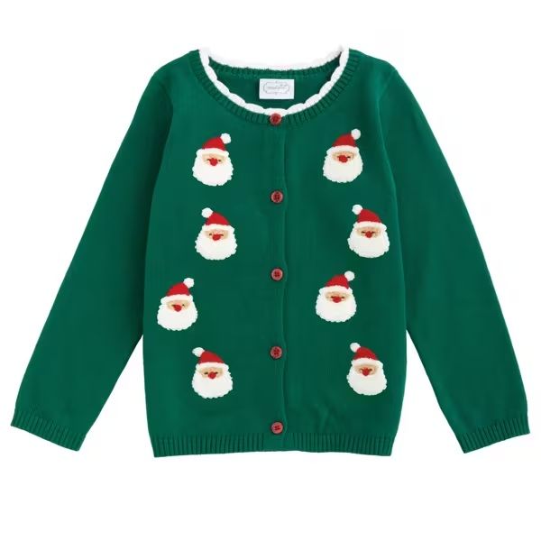 Green Santa Cardigan, Size: SM