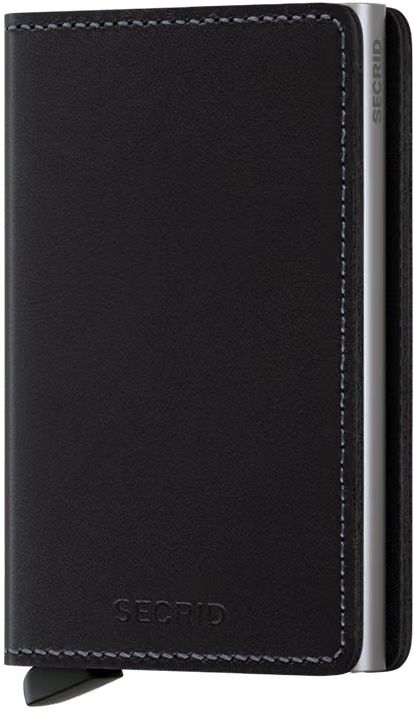 Slimwallet Vintage, Colour: Black