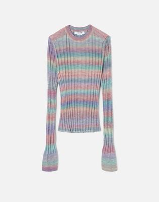 POOR BOY RIB SLIM PULLOVER