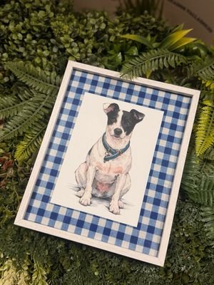 ILUSTRACIÓN REALISTA A COLOR CON FONDO