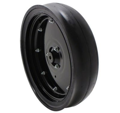 Gauge Wheel Assembly, 4.5&quot; X 16&quot;, metal and nylon rim