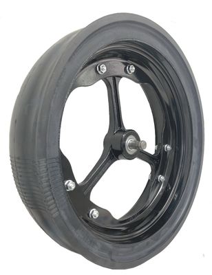 4.5&quot; X 16&quot; Stem bearing, spoked Gauge Wheel Assembly