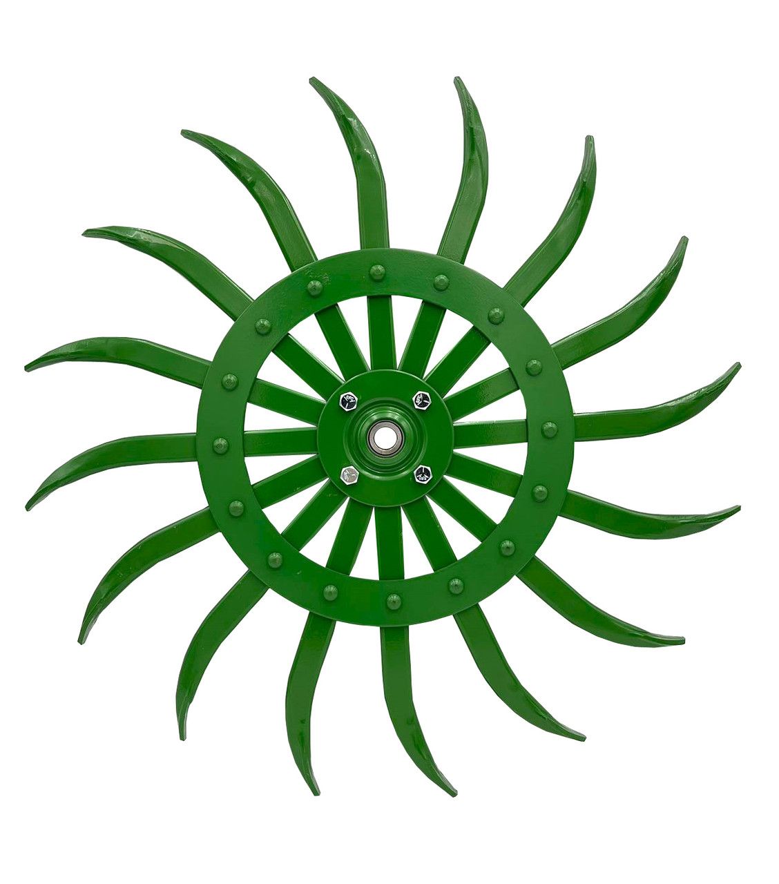Rotary Hoe Wheel (Green)