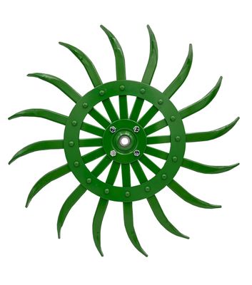 Rotary Hoe Wheel (Green)
