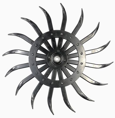 Rotary Hoe Wheel (Black)