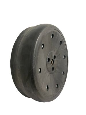 Gauge Wheel Assembly, 4.5" X 16", metal and nylon rim