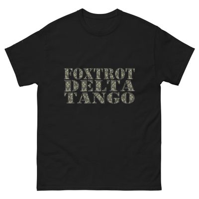 Foxtrot Delta Tango Camo Unisex Graphic T-Shirt