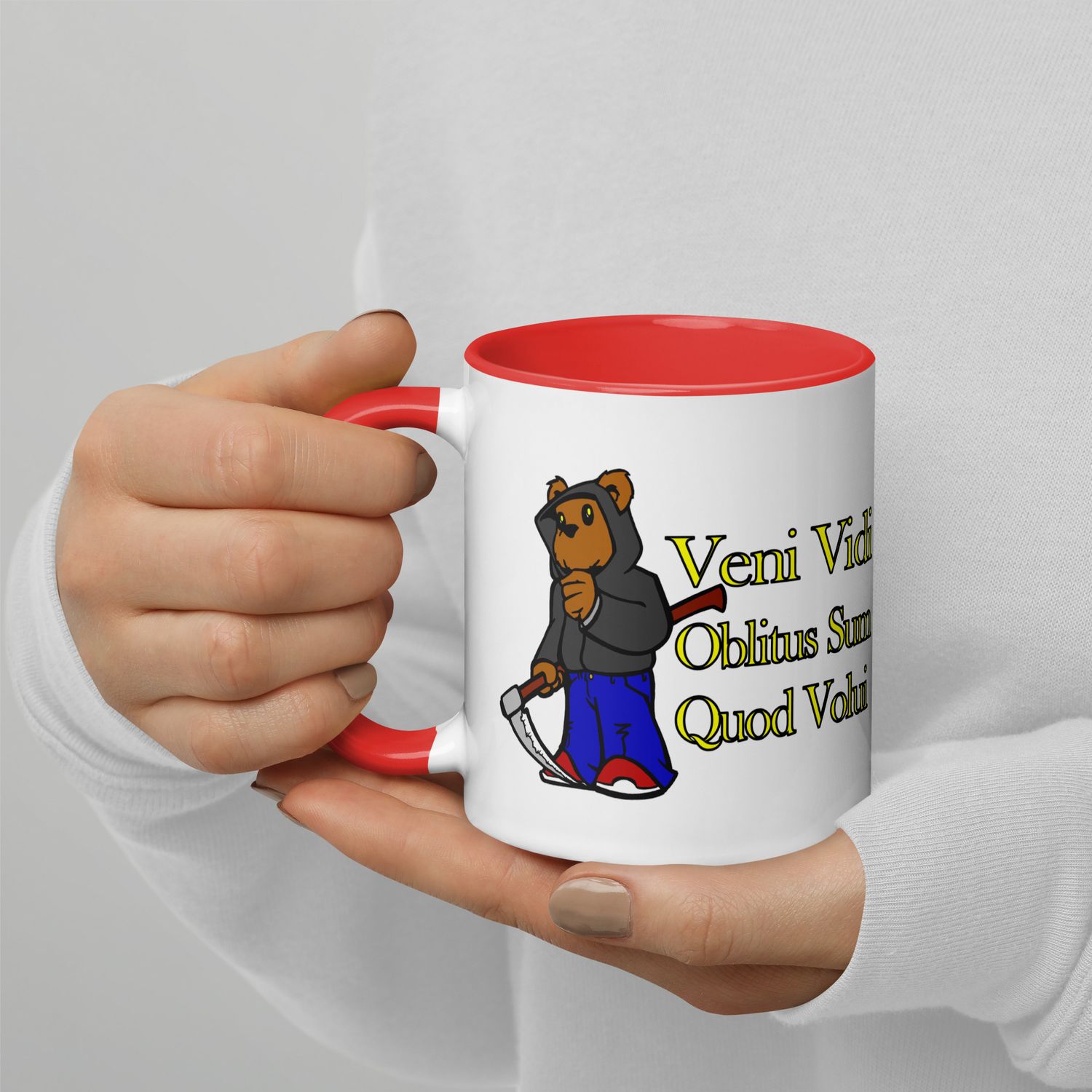 I Forgot Inside Colored Mug copy