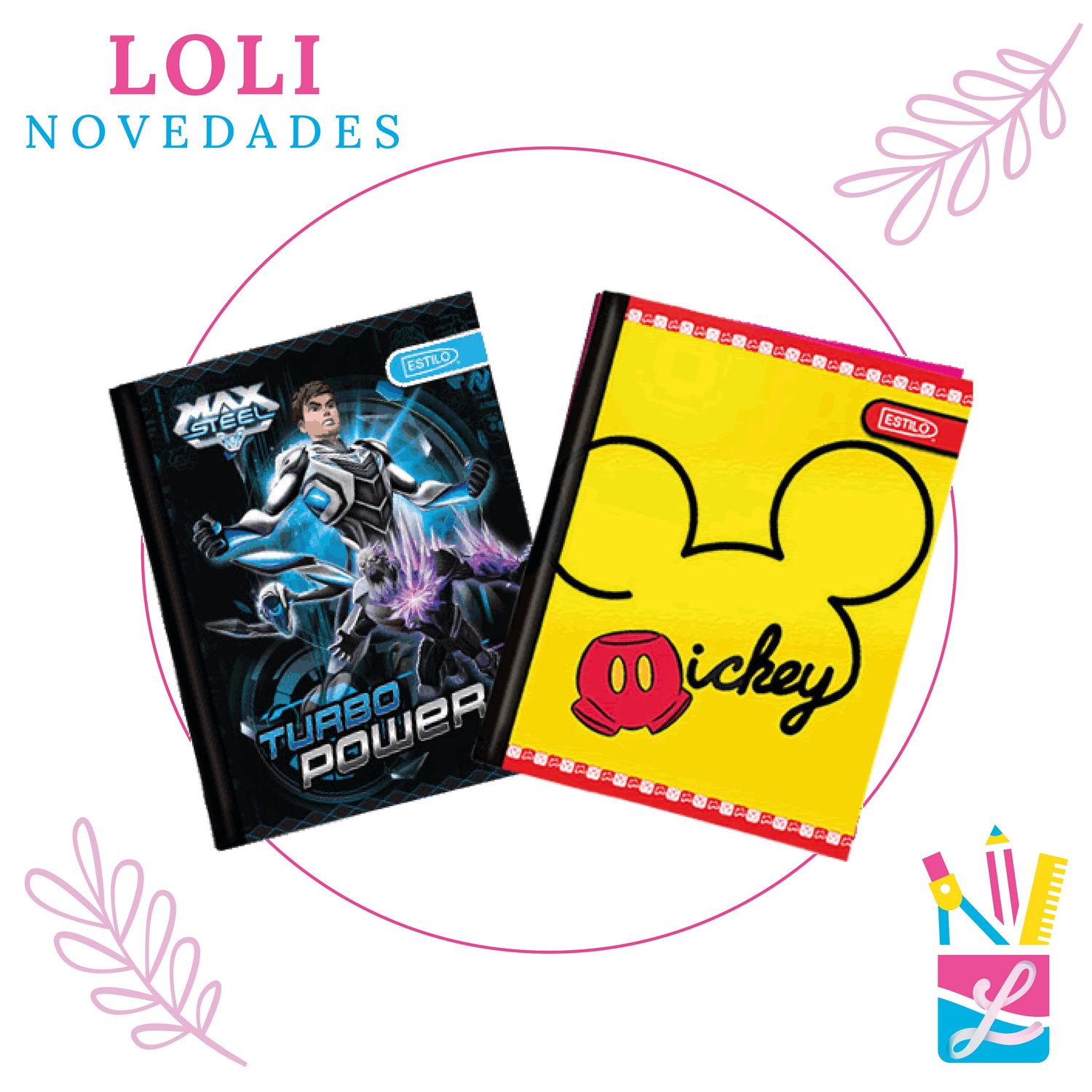 Cuaderno Cosido Estilo