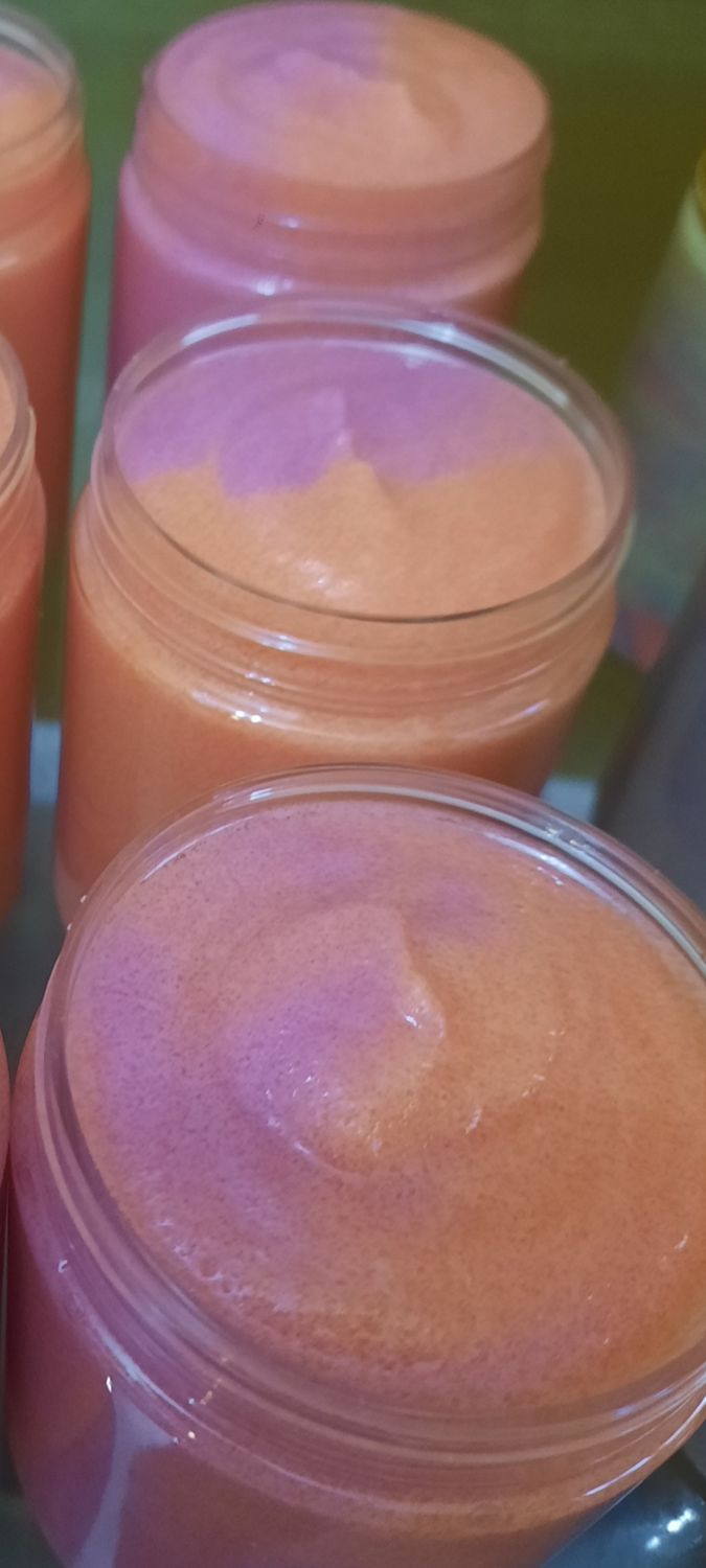 Strawberry Peach Body scrub