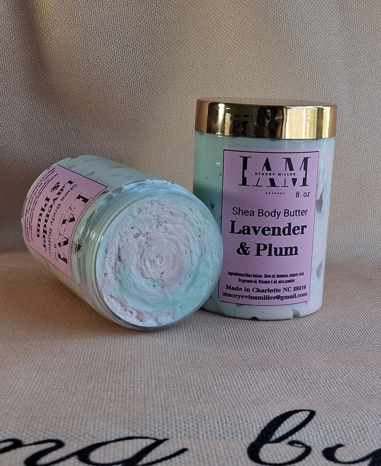 Lavender &amp; Plum body butter 