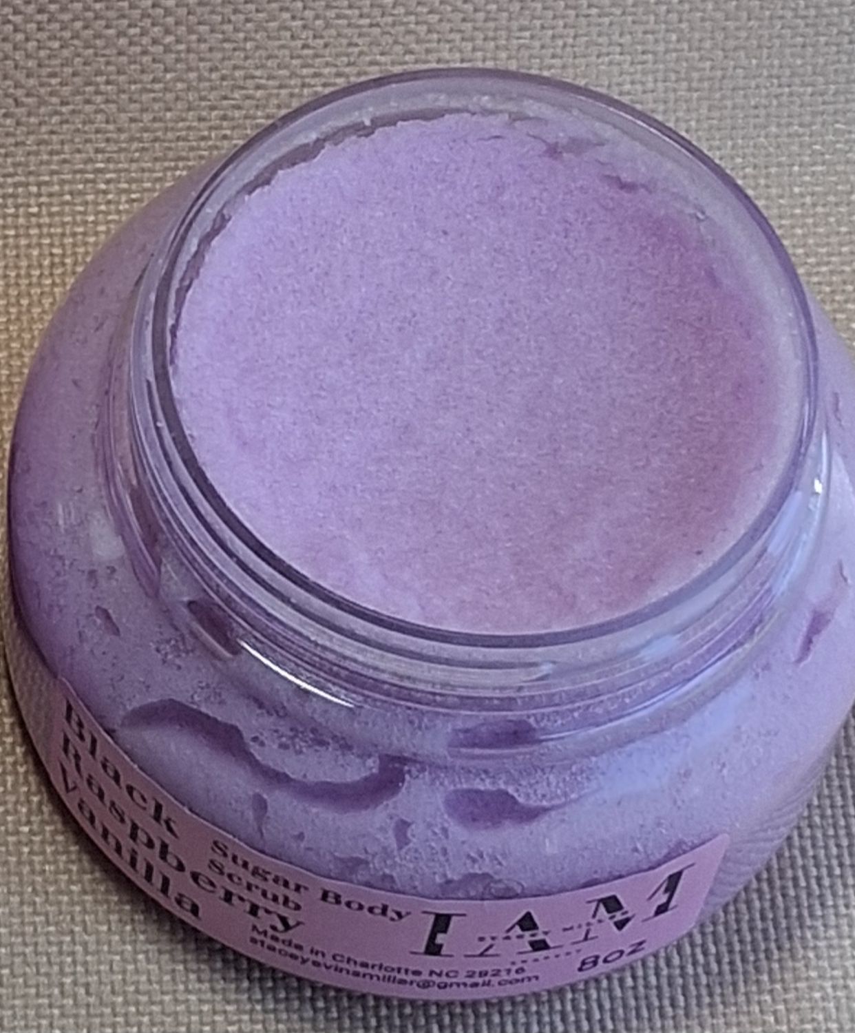 Black Raspberry Vanilla bodyscrub 
