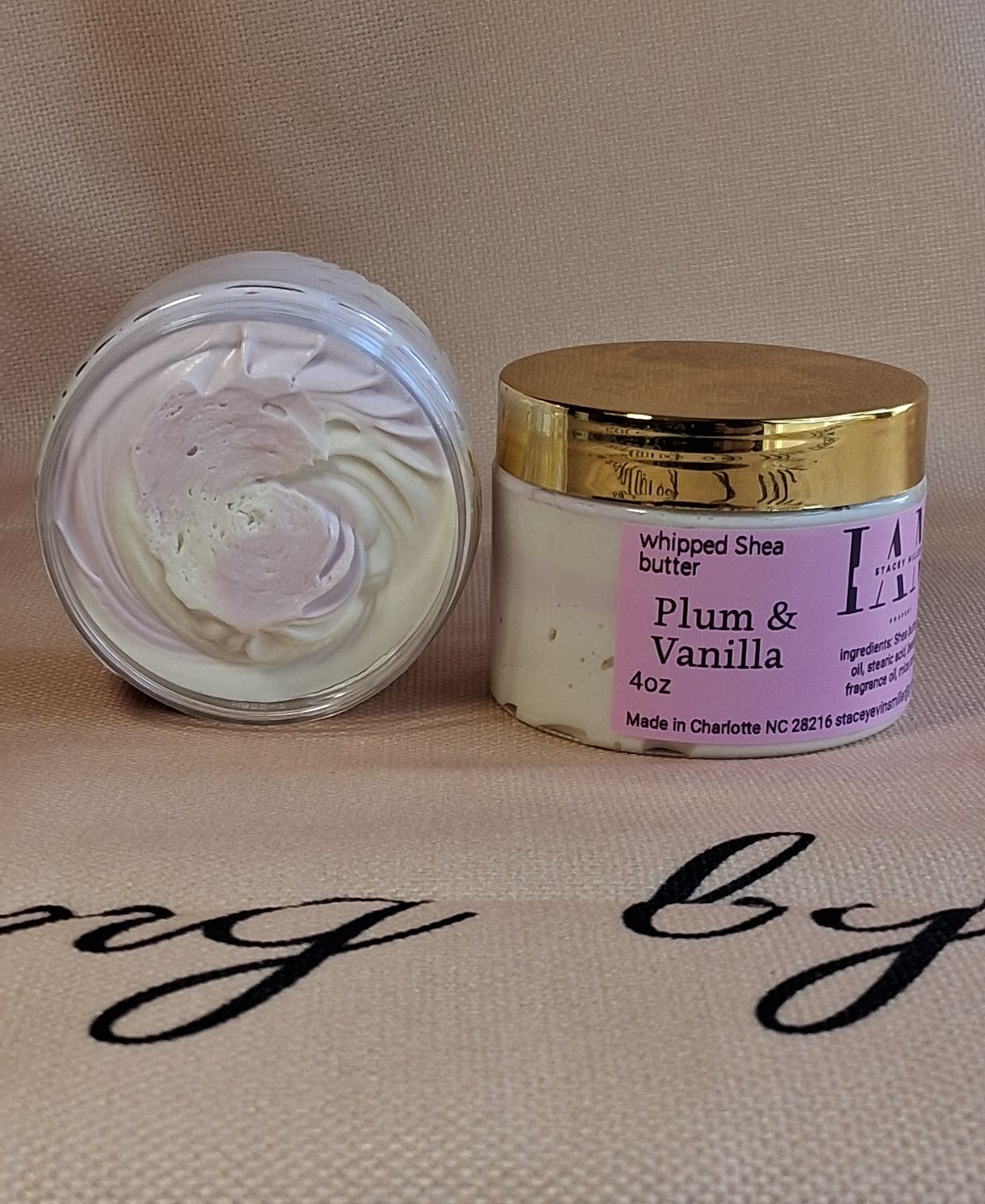 Plum &amp; Vanilla body butter 