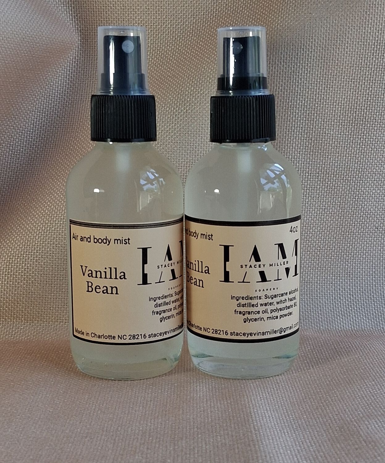 Vanilla Bean Air &amp;Body Mist