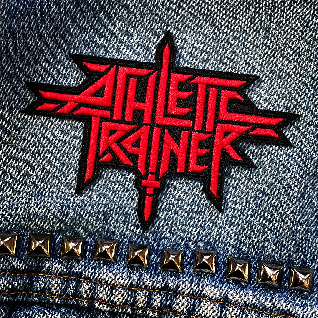 Heavy Athletic Metal Trainer Patch