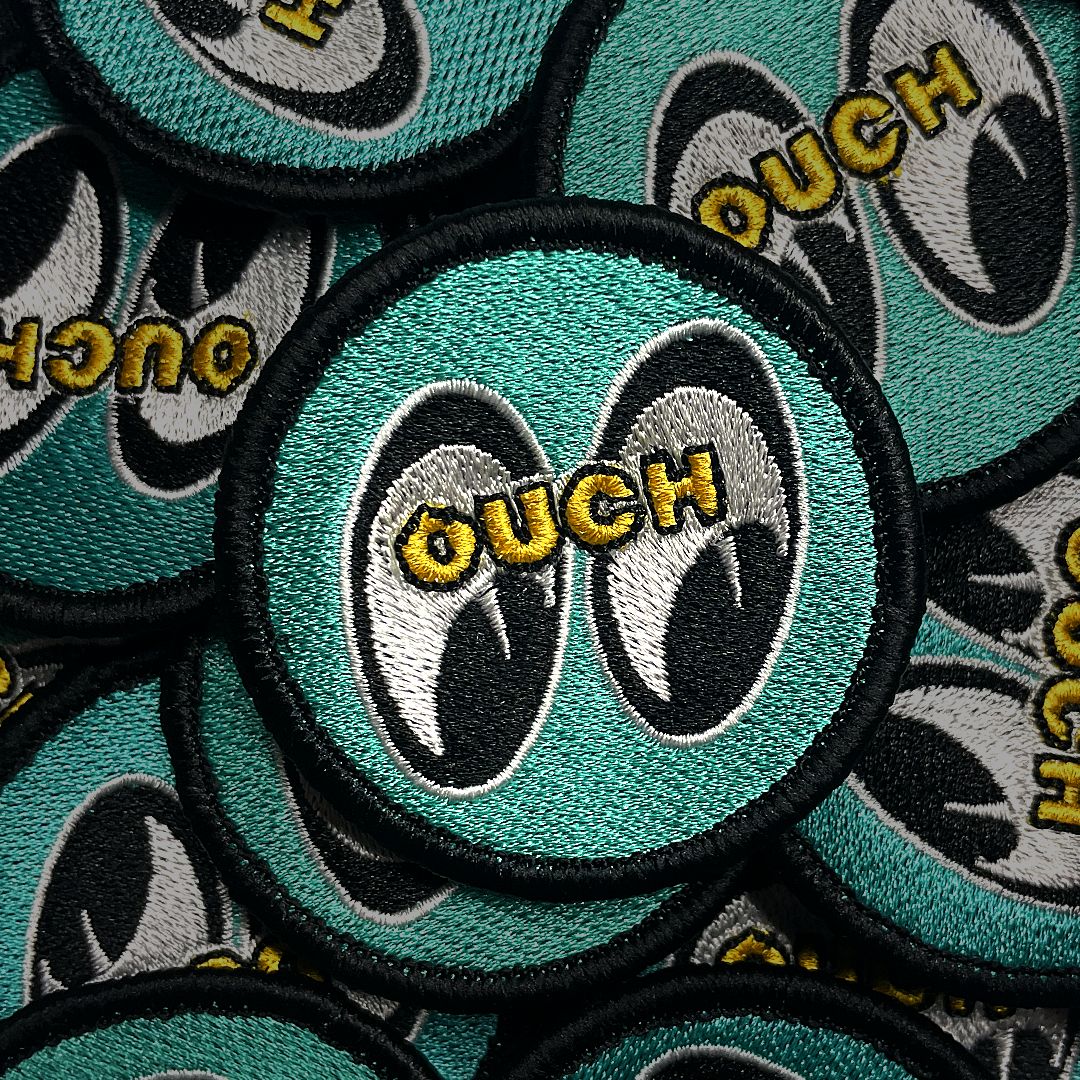 OUCH! Bag Velcro Bag Patch