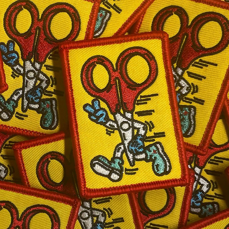 Scissors Bag Patch