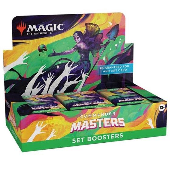 BOX SET BOOSTER - COMMANDER MASTERS (24 BUSTE) - ENG