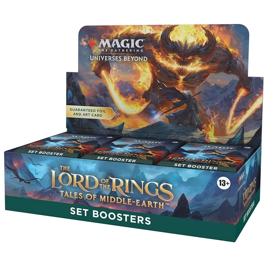 BOX SET BOOSTER - THE LORD OF THE RINGS: TALES OF MIDDLE-EARTH (30 BUSTE) - ENG BOX SET BOOSTER - THE LORD OF THE RINGS: TALES OF MIDDLE-EARTH (30 BUSTE) - ENG