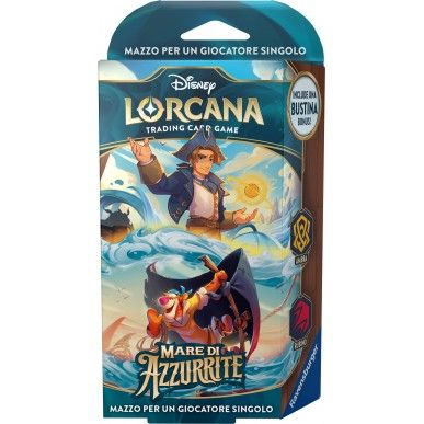 Jim e Tigro – ITA Starter Deck Ambra/Rubino – Mare di Azzurrite – Lorcana TCG Disney