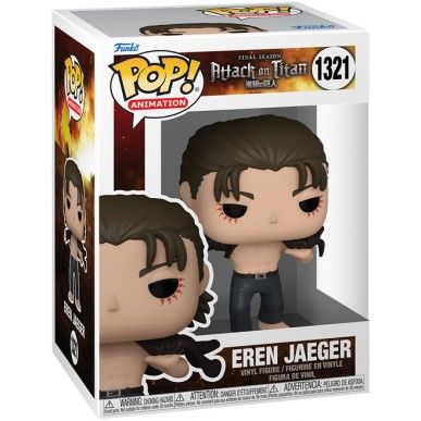 Funko POP! Animation: Attack on Titan Final Season - Eren Jaeger 1321 Funko POP! Animation: Attack on Titan Final Season - Eren Jaeger 1321