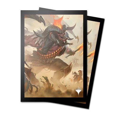 100 DECK PROTECTOR SLEEVES - MAGIC: THE GATHERING - OUTLAWS OD THUNDER JUNCTION - ART 6
