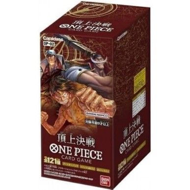 One Piece Card Game Box (24 Bustine) OP-02 Paramount War JAP