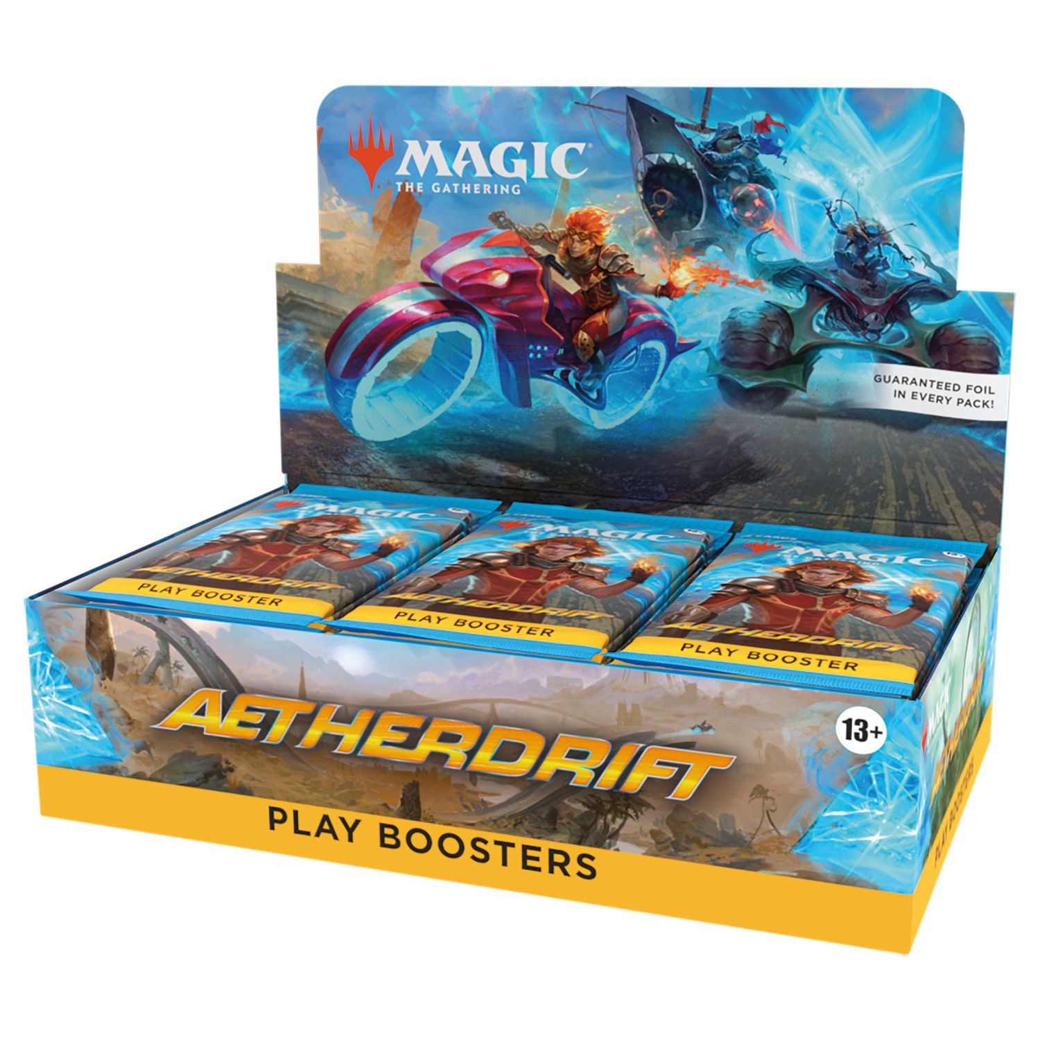 MAGIC THE GATHERING - AETHERDRIFT BOX PLAY BOOSTER (30 BUSTE) - ENG MAGIC THE GATHERING - AETHERDRIFT BOX PLAY BOOSTER (30 BUSTE) - ENG