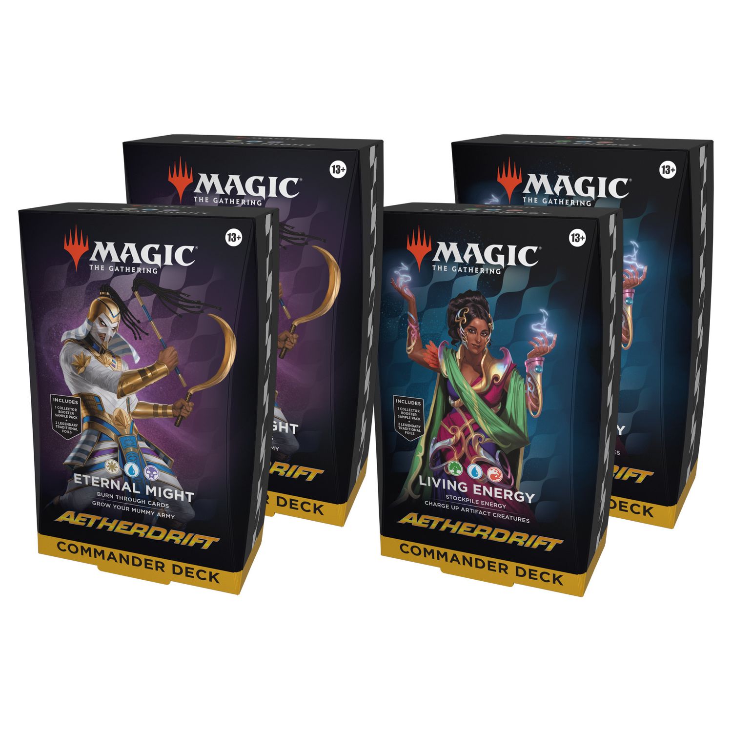 BOX COMMANDER DECK - AETHERDRIFT (4 MAZZI) - ENG