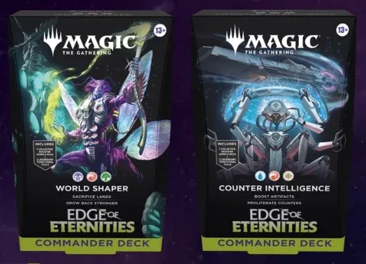 BOX COMMANDER DECK - EDGE OF ETERNITIES (2 MAZZI) - ENG
