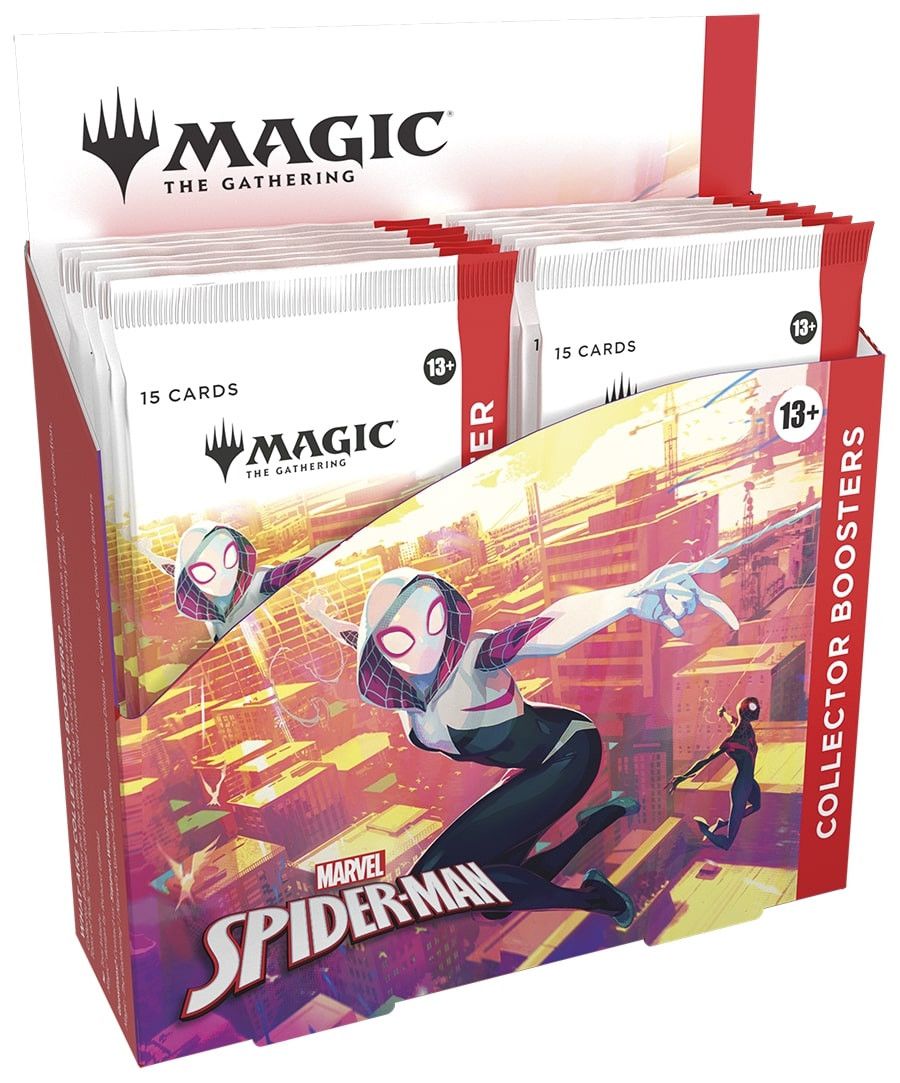 Magic The Gathering - Marvel's Spiderman Collector's Booster Display Box ENG Magic The Gathering - Marvel's Spiderman Collector's Booster Display Box ENG