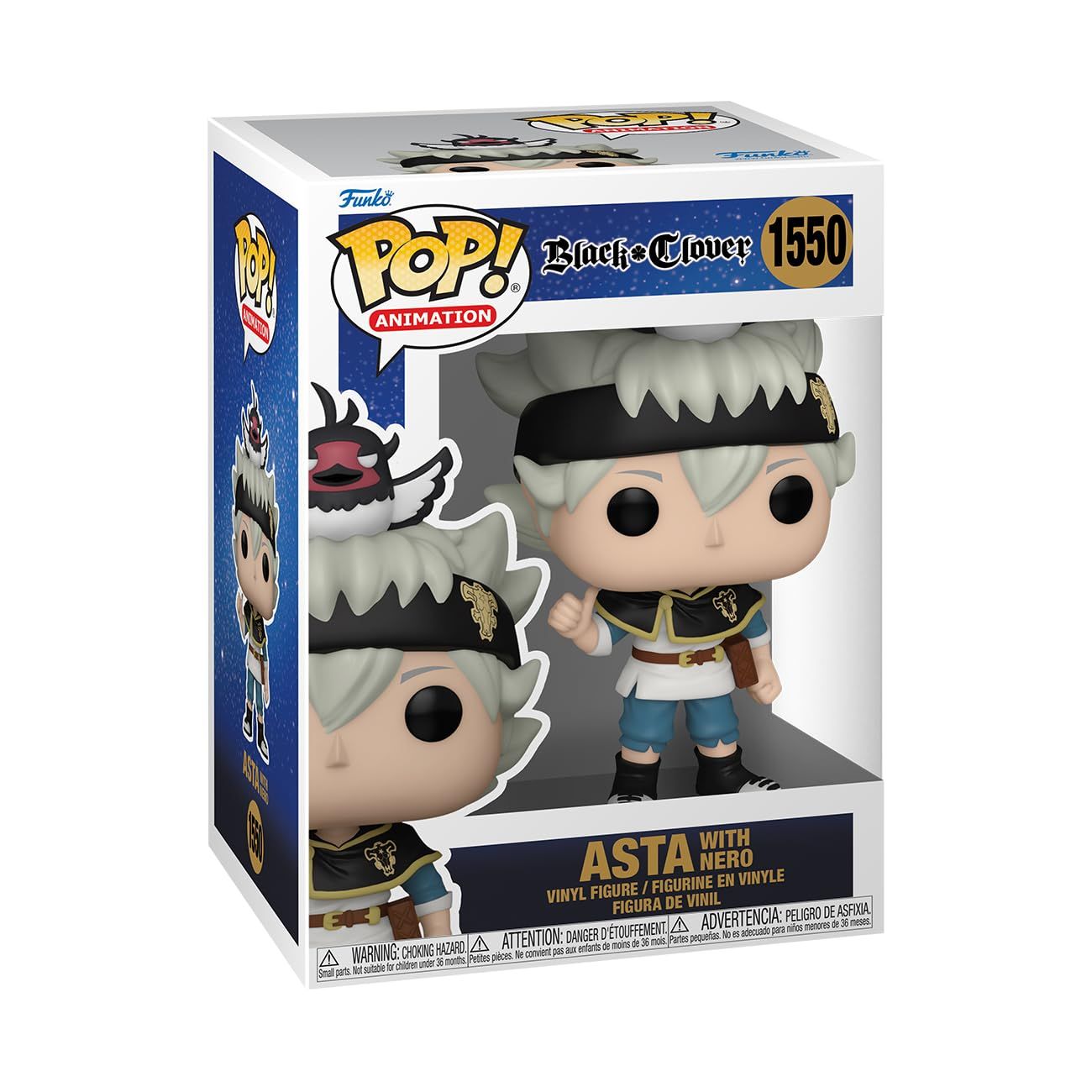 Funko POP! Animation: Black Clover – Asta w/Nero 1550
