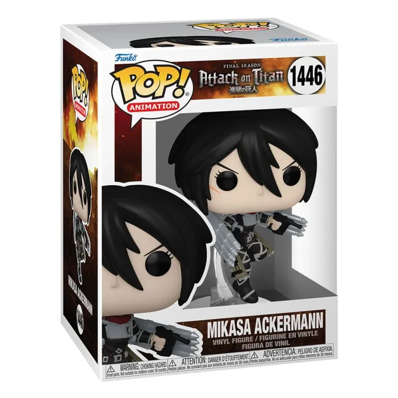 Funko POP! Animation: Attack on Titan Final Season – Mikasa Ackerman 1446 Funko POP! Animation: Attack on Titan Final Season – Mikasa Ackerman 1446