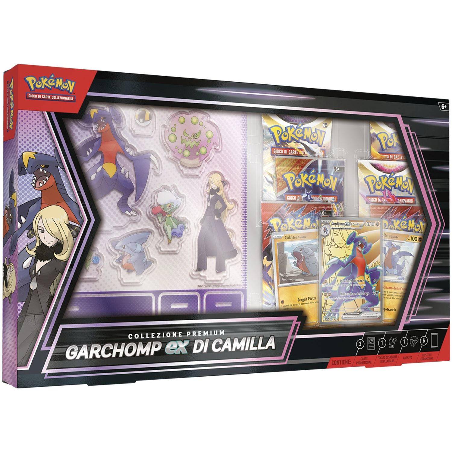 Pokémon Collezione Premium Garchomp-EX di Camilla Pokémon Collezione Premium Garchomp-EX di Camilla