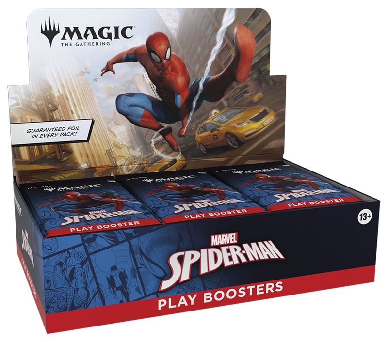 Magic Marvel's Spiderman Play Boosters Box (30 Boosters) - ENG