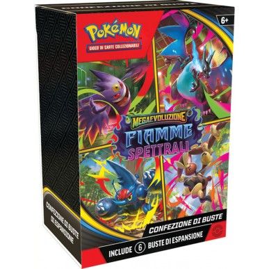 Bundle 6 bustine - MegaEvoluzioni - Fiamme Spettrali - ITA