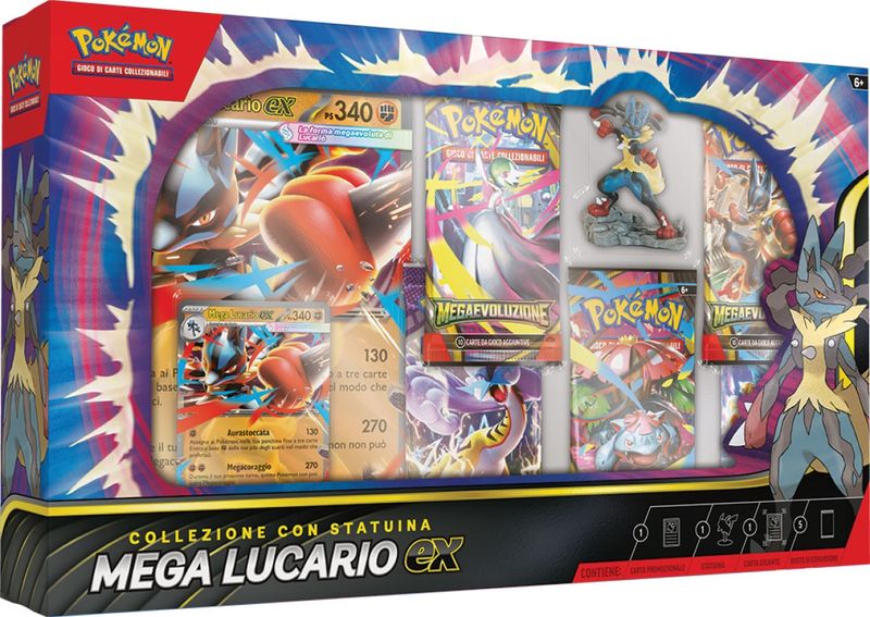 Collezione con Statuina Mega Lucario-EX IT