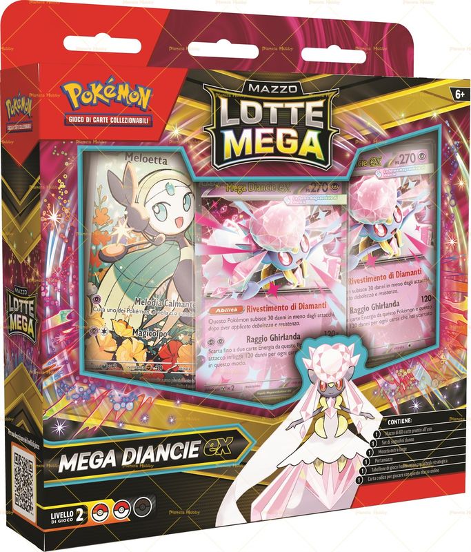 Pokemon Mazzo Lotte di Lega - Mega Diancie Ex